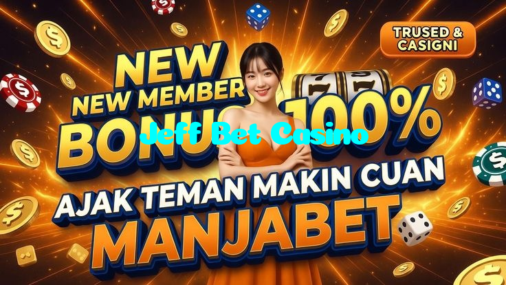 Jeff Bet Casino casino presented on mobile device in Pakistan with slots and live games
